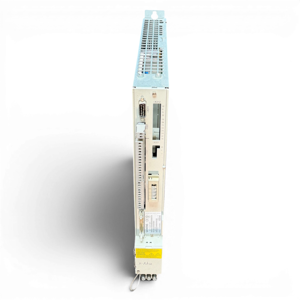 SIEMENS SIMODRIVE LT-MODUL INT.50A 6SN1123-1AA00-0CA2 mit Einschubmodul 6SN1118-0AA11-0AA1 für IMA 610 V X-Achse – Ansicht 8