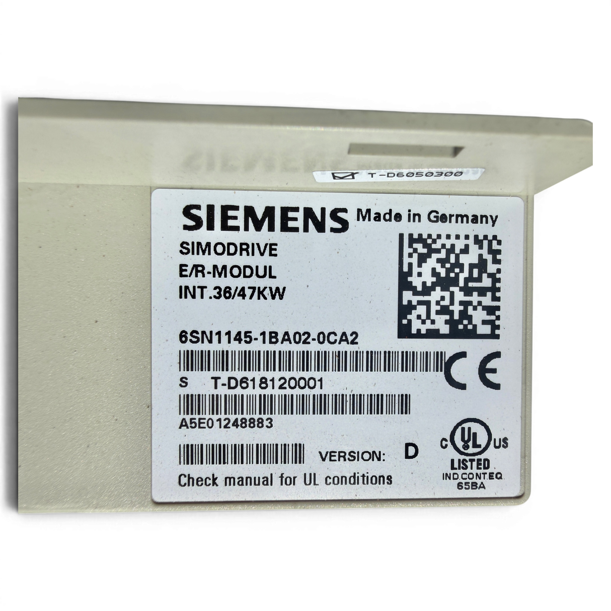 Siemens SIMODRIVE E/R-Modul 36/47 kW Version D Art.-Nr. 6SN1145-1BA02-0CA2 für IMA CNC Maschinen – Ansicht 6