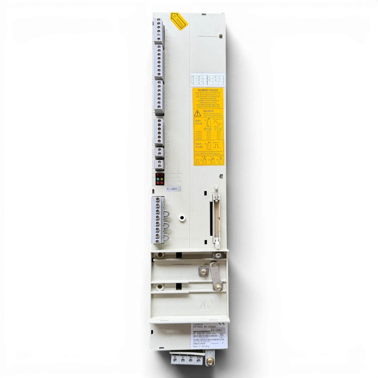 Siemens SIMODRIVE E/R-Modul INT. 16/21kW Version B Art.-Nr. 6SN1145-1BA01-0BA1 – Ansicht 3