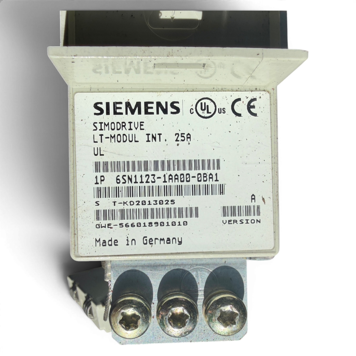 Siemens SIMODRIVE LT-Modul INT. 25A Version A für IMA CNC 6SN1123-1AA00-0BA1 Art.-Nr. 6SN1123-1AA00-0BA1 – Ansicht 5