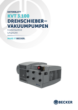 Becker VACS 0030.0020 VC+ – Kompakt-Vakuumanlage mit 2 Pumpen KVT 3.140/0-400 – Ansicht 5