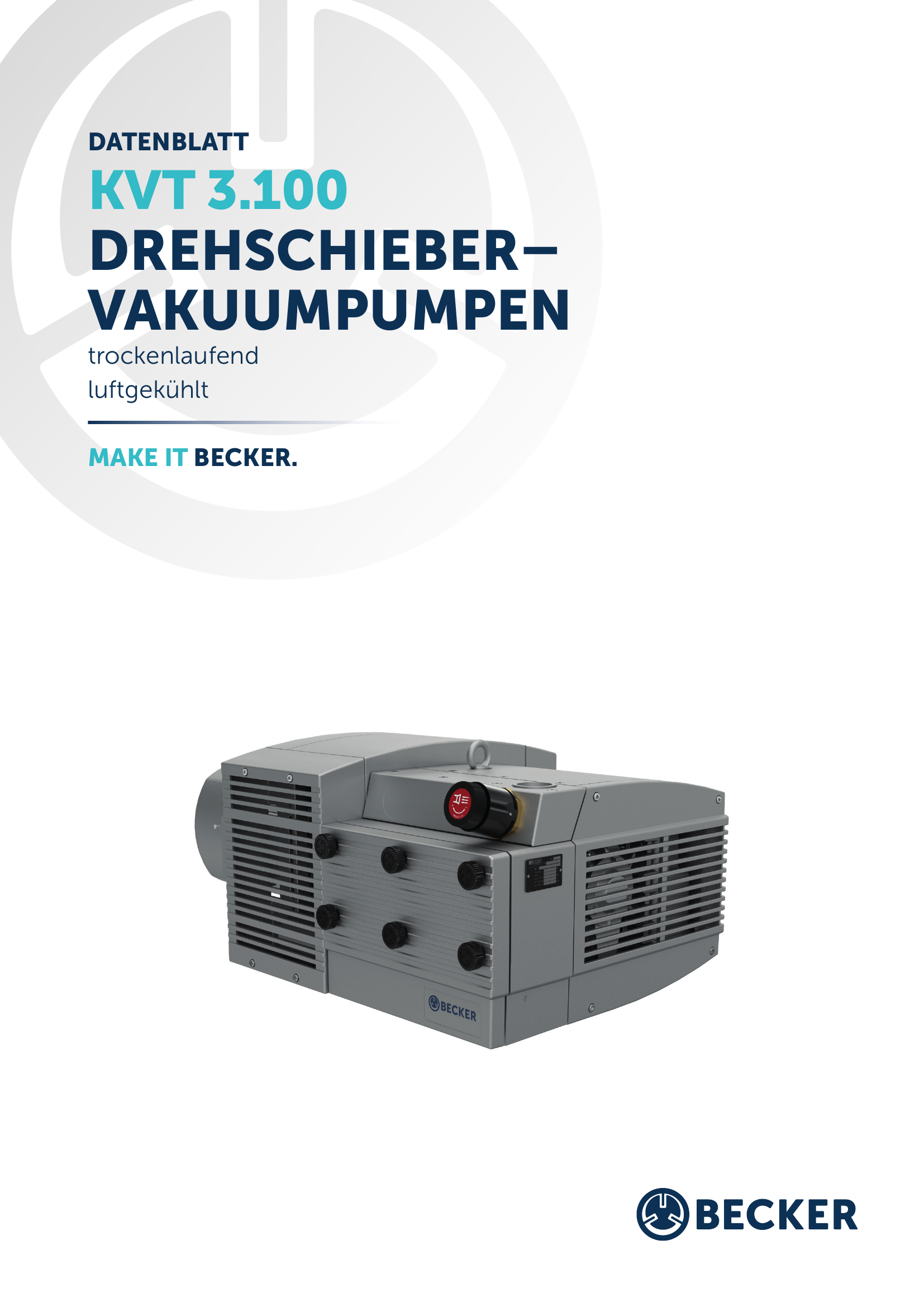 Becker VACS 0030.0020 VC+ – Kompakt-Vakuumanlage mit 2 Pumpen KVT 3.140/0-400 – Ansicht 5