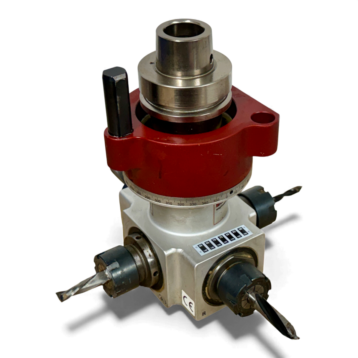 IMA ATEMAG CNC HBE Adapteraggregat Bohr und Fräsaggregat 4 Werkzeugausgänge Art Nr 147009FSQUIM5N HBE – Ansicht 2