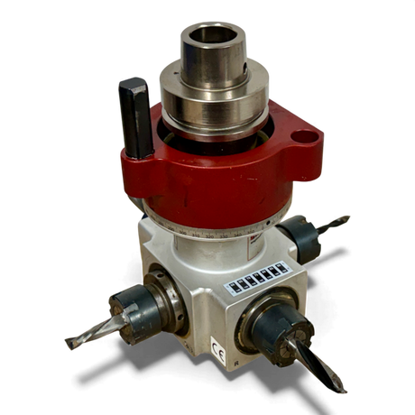 IMA ATEMAG CNC HBE Adapteraggregat Bohr und Fräsaggregat 4 Werkzeugausgänge Art Nr 147009FSQUIM5N HBE – Ansicht 2