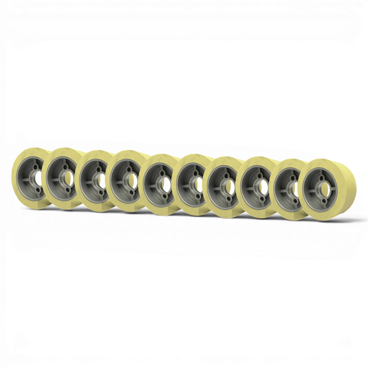 Vorschubrolle 120x60 mm – HighGrip Ausführung - Alukern – Ø35 mm – TK 8,5x48 Haffner