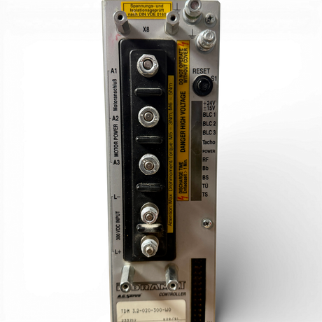 Indramat AC Servo Controller TDM 3.2 020 300 W0 Art Nr TDM 3.2 020 300 W0 (servo drive, controller) aus IMA