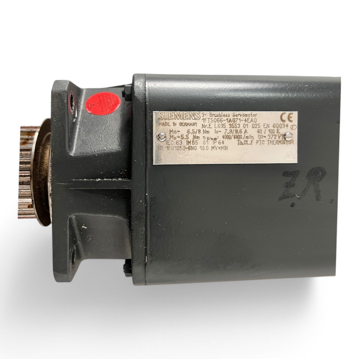 SIEMENS SIMODRIVE Servomotor 1FT5066-1AG71-4EA0 Brushless – Ansicht 4