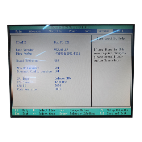WEINIG Unimat Hydromat Unicontrol Siemens Simatic Panel PC 670 | Art.-Nr. 6AV7723-1AA40-0AC0 (panel pc)) – Ansicht 13