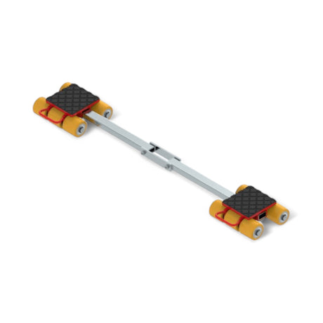 Transportfahrwerk Panzerrollen Set HTS ECO-Skate I 120L+S / 24t Traglast – Ansicht 3