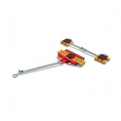 Transportfahrwerk Panzerrollen Set HTS ECO-Skate I 120L+S / 24t Traglast – Ansicht 4