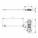 Transportfahrwerk Panzerrollen HTS ECO-Skate I90L+S / 18t Traglast – Ansicht 4