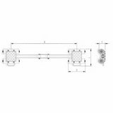 Transportfahrwerk Panzerrollen Set HTS ECO-Skate I 120L+S / 24t Traglast – Ansicht 7