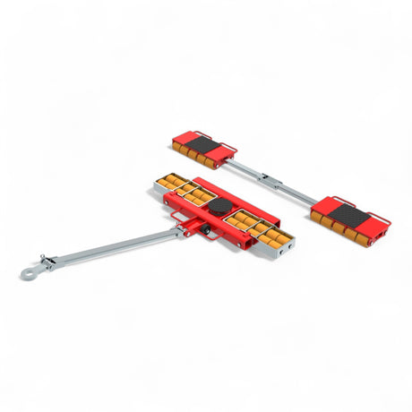Transportfahrwerk Panzerrollen Set HTS ECO-Skate I 150L+S / 30t Traglast