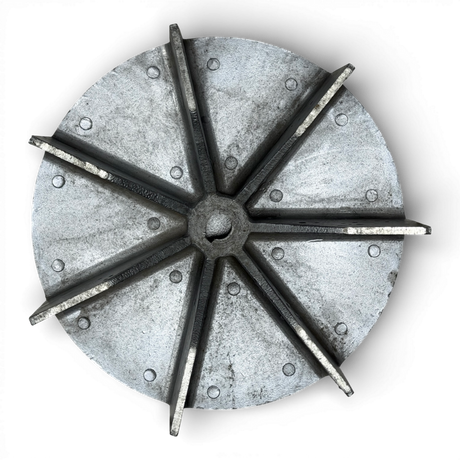 Flügelrad Aluminium Ø 300 mm Absaugventilator Absaugung Lüfterrad Transportventilator Art. Nr. 300100 (aluminum impeller)