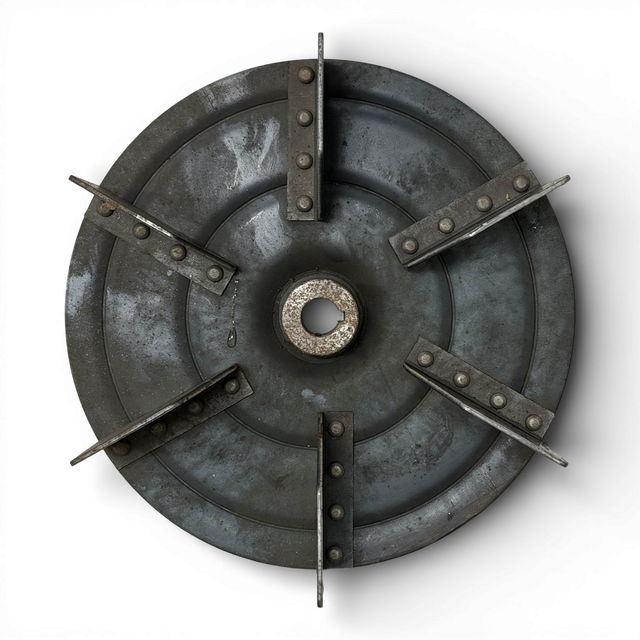 Stahl Laufrad Flügelrad Ø 300 mm Absaugung Transport Ventilator Art. Nr. 300101