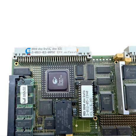 HOMAG ELTEC CPU Karte BAB40 ohne Grafik ohne SCSI Art Nr 2-083-03-0092 2083030092 BAB 400 4 Software PMON 3 012 05 1940