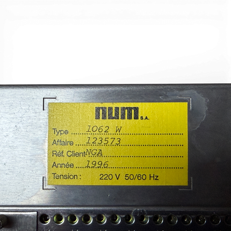 NUM SA CNC Kartenrahmen Grundrahmen Type 1062 W für HOMAG WEEKE Art.-Nr. 20520303 – Ansicht 5