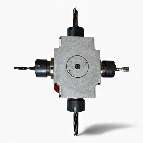 IMA ATEMAG CNC HBE Adapteraggregat Bohr und Fräsaggregat 4 Werkzeugausgänge Art Nr 147009FSQUIM5N HBE – Ansicht 7