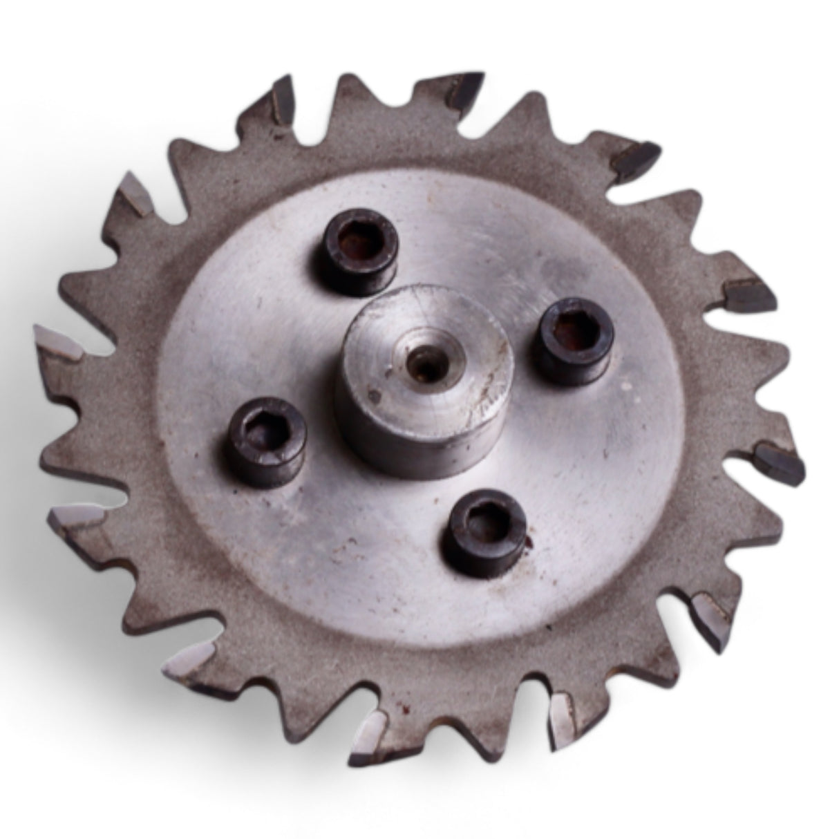 Aufnahme 85 mm Schaft 62 D=16 mit Sägeblatt 100x3,2x3,9 4NL Z=12 – Ansicht 3