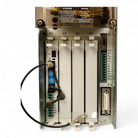 INDRAMAT AC Servo Controller DDS 2.1-W025-DS01-01 Servoverstärker – Ansicht 3