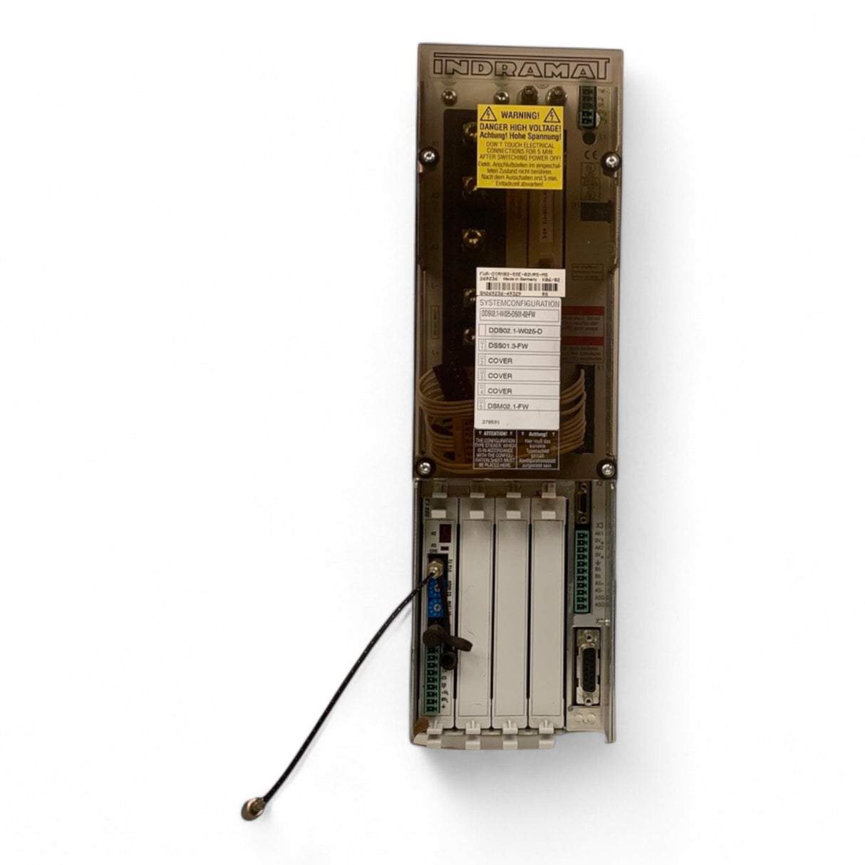 Indramat Rexroth Bosch DDS02.1W025-DS01-02-FW Antriebssteuerung