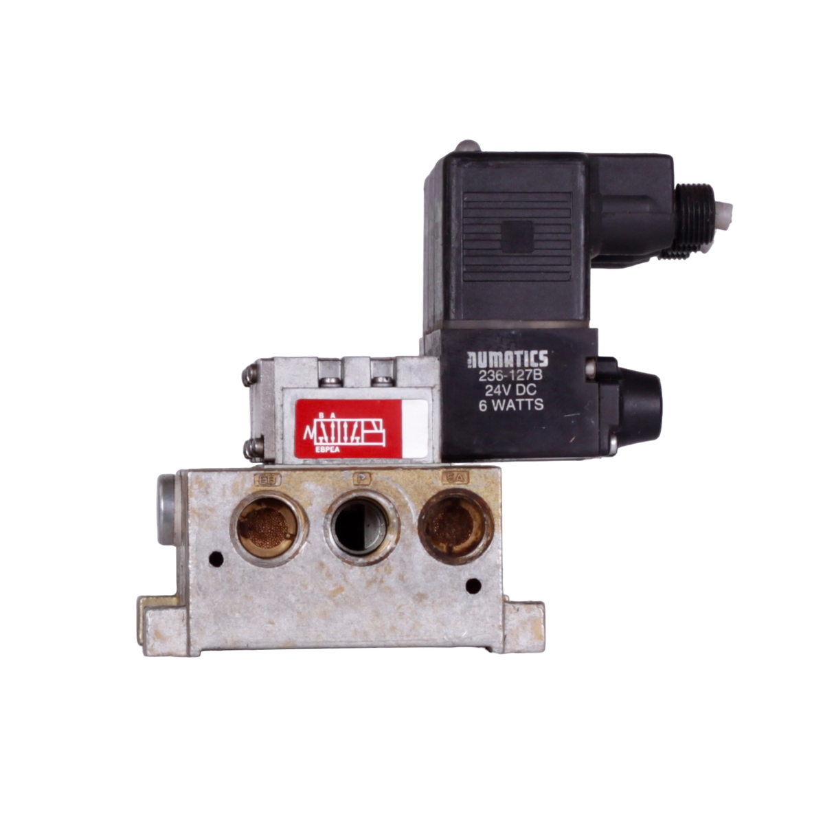 Numatics IMA Numatics Direktes Einzelmagnetventil 1/8 Zoll 24 VDC Ventilinsel Art.-Nr. 031SA4004000061 24