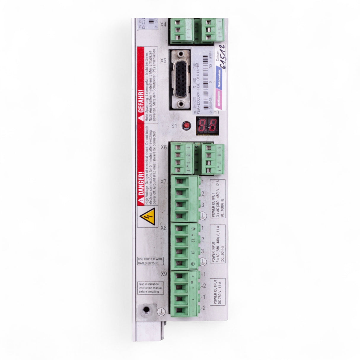 Indramat Rexroth Ecodrive DKC11.1-040-7-FW FWA-ECODRV-ASE-01V14-MS – Ansicht 7