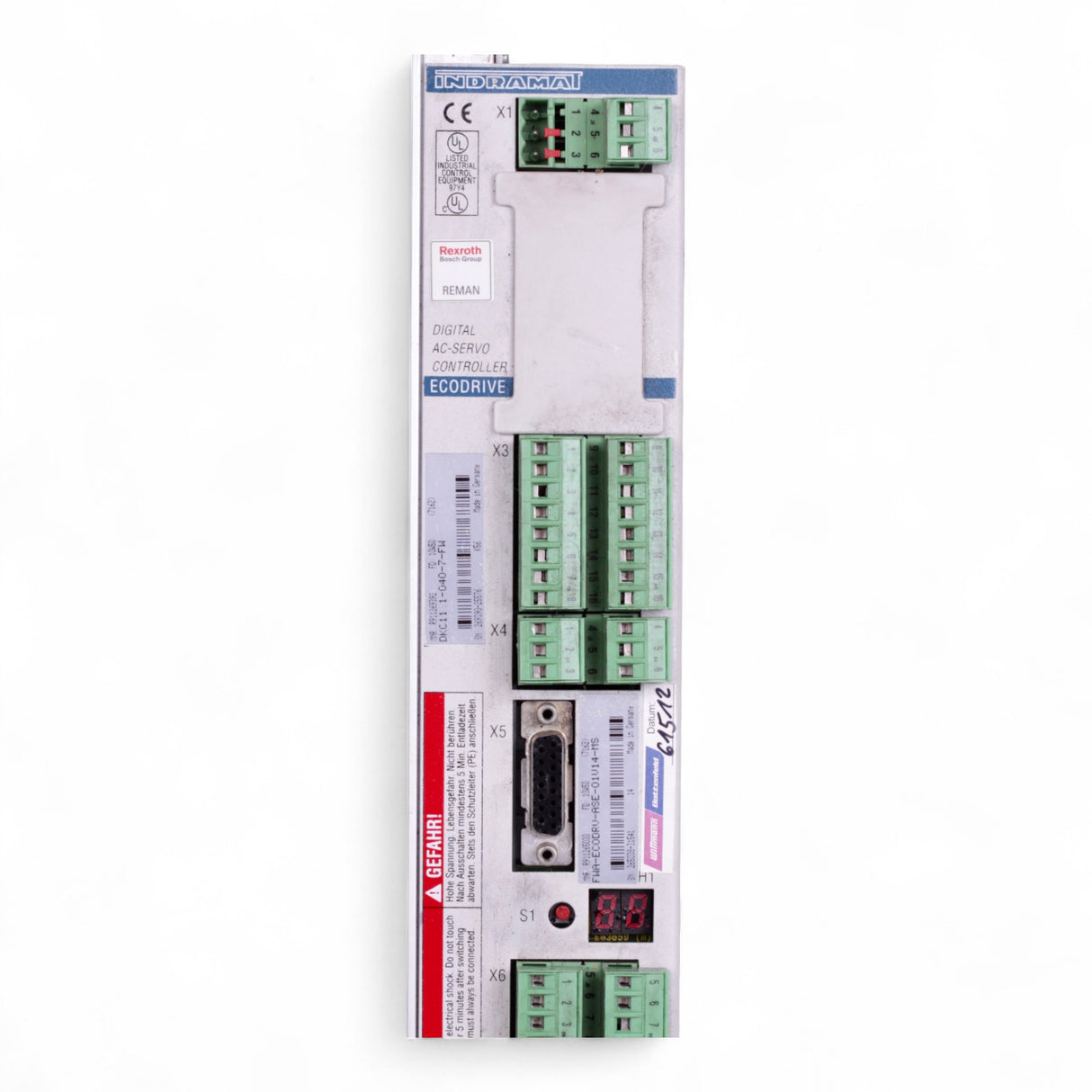 Indramat Rexroth Ecodrive DKC11.1-040-7-FW FWA-ECODRV-ASE-01V14-MS – Ansicht 2