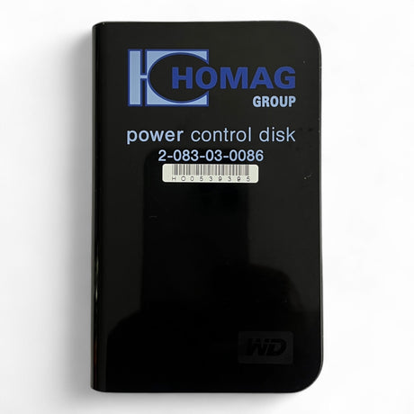 Homag externe Festplatte Art. Nr. 2-083-03-0086 BAZ 32 power control disk WD Books