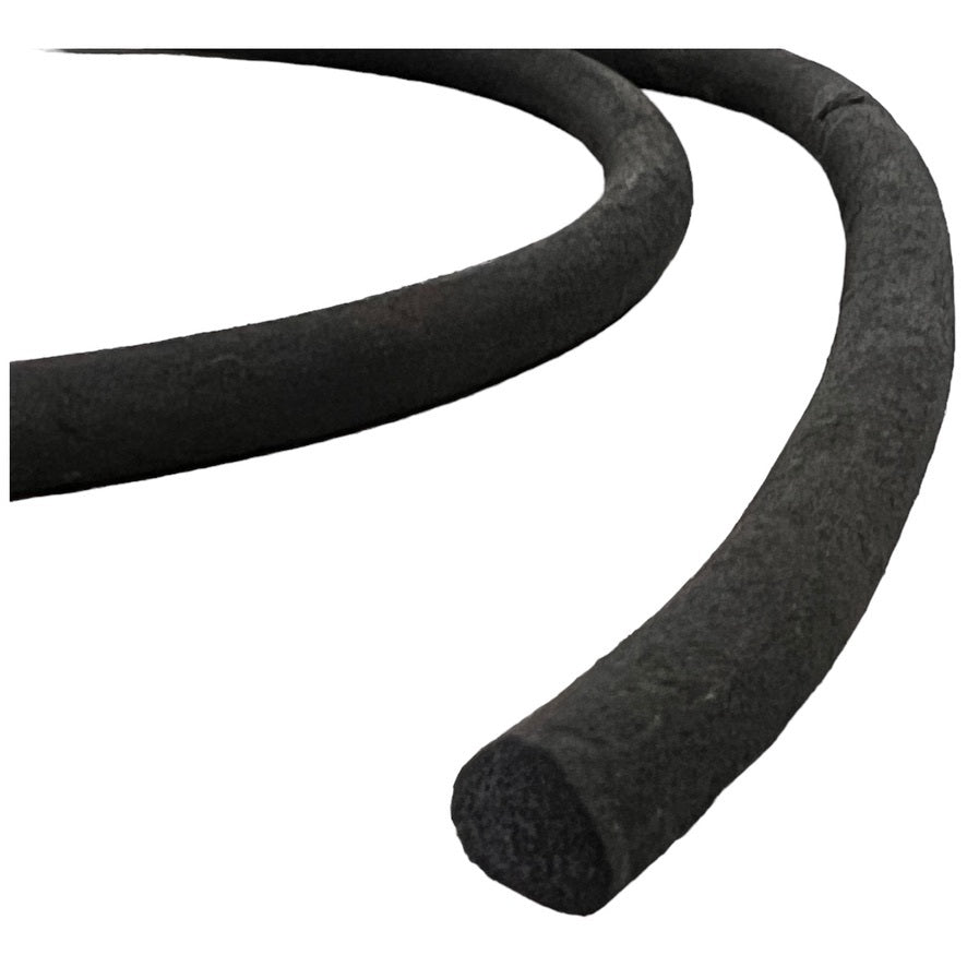 Dichtprofil DI-MOS 7,6 mmrund EPDM schwarz Saugergummi Art.-Nr. 76000