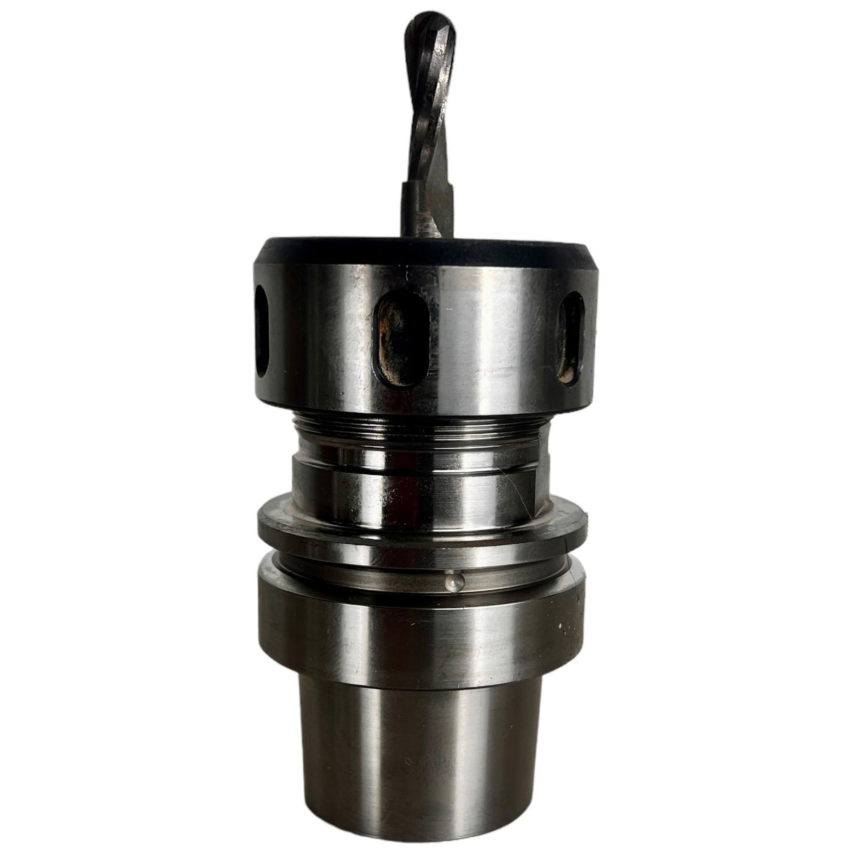 HSK 63 E ER 40 LEUCO Spannzangenfutter A=76 N=24.000 , 3-26 mm mit Fräser 10 mm NL= 38mm Art.-Nr. 634010