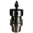 HSK 63 E ER 40 LEUCO Spannzangenfutter A=76 N=24.000 , 3-26 mm mit Wendeplattenfräser Art.-Nr.