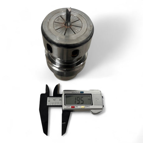 HSK 63 E ER 40 Spannfutter LEUCO mit HM Schaftfräser 5 x 19 mm – Ansicht 6
