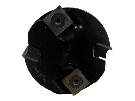 SK 30 ISO 30 Spannzangenfutter LEUCO mit Zahnkranz A=72mm mit Bohrungswerkzeug HM-WPL Füge-Falzkopf D=60 mm x B=50 mm, Z2+V