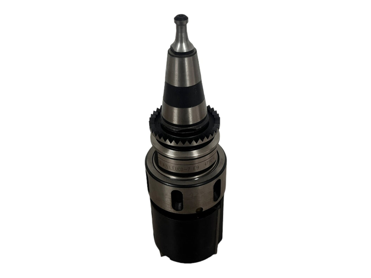 SK 30 ISO 30 Spannzangenfutter LEUCO mit Zahnkranz A=72mm mit Bohrungswerkzeug HM-WPL Füge-Falzkopf D=60 mm x B=50 mm, Z2+V