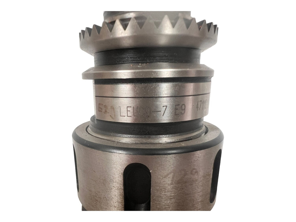 SK 30 ISO 30 Spannzangenfutter LEUCO mit Zahnkranz A=72mm mit Bohrungswerkzeug HM-WPL Füge-Falzkopf D=60 mm x B=50 mm, Z2+V