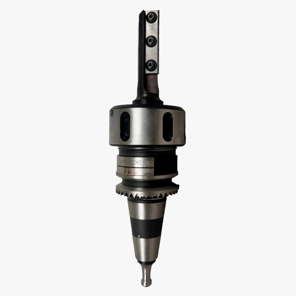 SK 30 ISO 30 Spannzangenfutter LEUCO mit Zahnkranz A=72mm mit HM-WPL Oberfräser D=20 mm x NL=55 mm, Z1+1 Art.-Nr. 726050-M