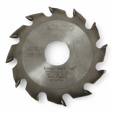LEUCO HM Sägeblatt D=125×6.0/4.0x30 212 109016-00188369 – Ansicht 2