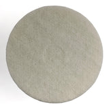 OVERMAT Super Pad weiss, 20 mm dick, Ø 406 mm - 16", 5-er Pack weiss – Ansicht 2