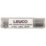 LEUCO VHW Fräser D=12 mm L=90 mm rechts mit Positiv/Negativ-Schneiden – gebraucht – Ansicht 6