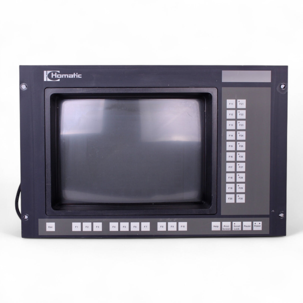HOMAG Bildschirm 14" SVGA Monitor Bedienteil Kurzhub-Tastatur – Ansicht 3