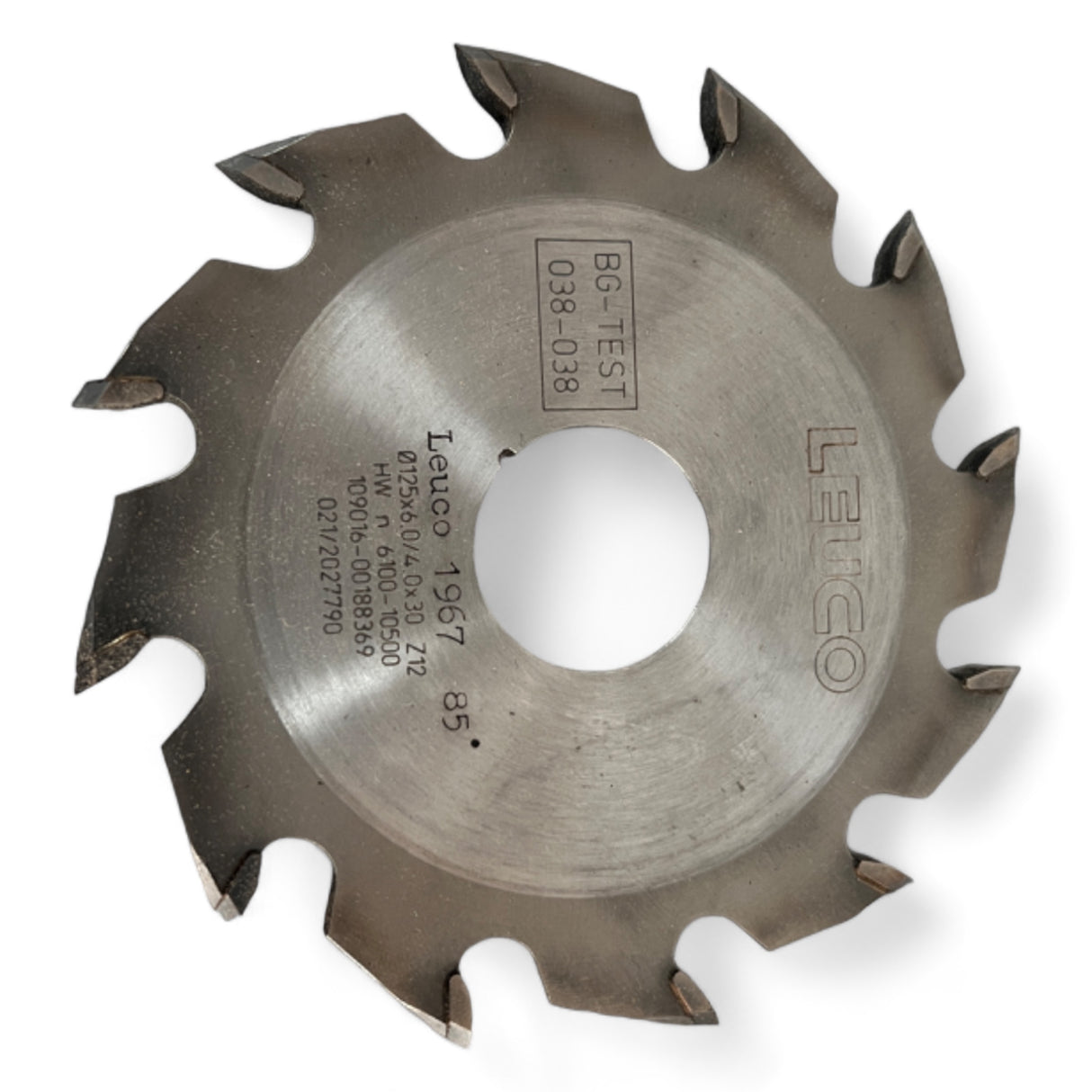 LEUCO HW Nuter 125 x 6.0/4.0x30 Z12 Art.-Nr. 12560403012