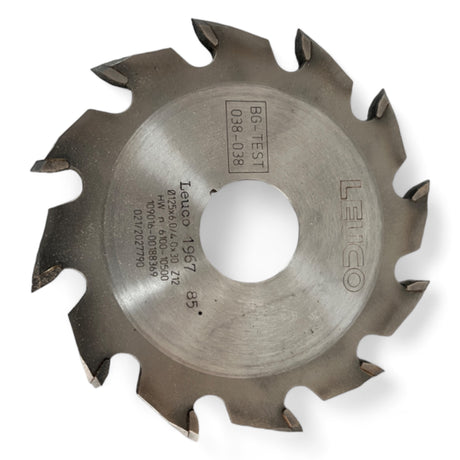 LEUCO HW Nuter 125 x 6.0/4.0x30 Z12 Art.-Nr. 12560403012