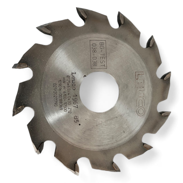 LEUCO HW Nuter 125 x 6.0/4.0x30 Z12 Art.-Nr. 12560403012