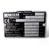 Vakuumpumpe Becker KVT 3.140 ÜBERHOLT Art.-Nr. C1655920.W.2 – Ansicht 10