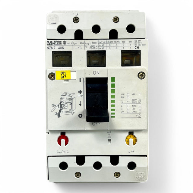 Eaton Klöckner Moeller Klöckner Moeller Eaton NZM7-40N Schutzschalter Art.-Nr. NZM7-40N