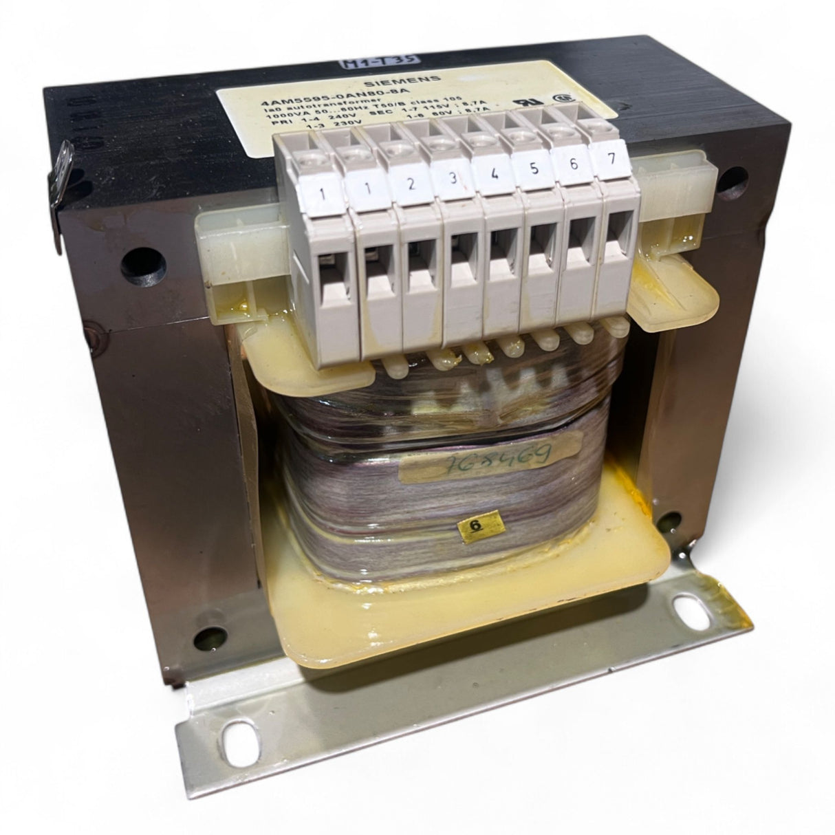 Siemens Autotransformator 1000 VA 240→115/60/30 V – 4AM5595-0AN80-8A | Step-Down | Control (aut.) Art.-Nr