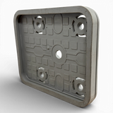 Schmalz Reibbelag Saugplatte VCSP U 140x115x16,5 VCBL K2 TPE Art.-Nr. 10.01.12.00798 (vacuum suction pad) – Ansicht 2