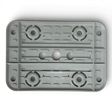 Schmalz Homag Reibbelag Saugplatte unten 160x115x16,5 TPE Art.-Nr. 10.01.12.00593 Homag Art.-Nr. 4011110191 (vacuum suction