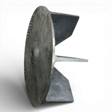 Flügelrad Aluminium Ø 300 mm Absaugventilator Absaugung Lüfterrad Transportventilator Art. Nr. 300100 (aluminum impeller)